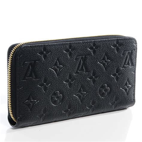 all black lv wallet